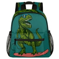 Сладка детска детска раница динозавър училищна чанта за момчета момичета, детска градина детска чанта предучилищна детска детска чанта с клип за гърди