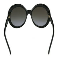 Салваторе Ферагамо сив градиент кръгли слънчеви очила SF956S 57