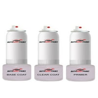 Докоснете Basecoat Plus Clearcoat Plus Primer Spray Paint Kit, съвместим със сив метален Jimmy GMC