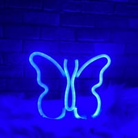 Raneu LED NEON BUTREFLY LIGHT DECORATION INTRICE DECORATION Нощна светлина пеперуда светлина
