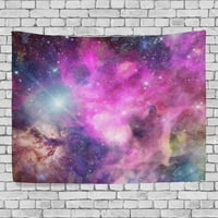 Поп създаване на стена гоблен вселена галактика звезда bling meteor Мъглявина пространство за домашен декор гоблен стена висяща за общежитие за хвърляне на хол