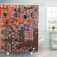 Електронна компютърна масивна дъска памет Технология на паметта на платка за баня декор за баня баня за душ завеса