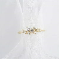 Вдъхновяващи пръстени за жени стерлинги стомана любов странични пътища за бижута подаръци Размер 5-10