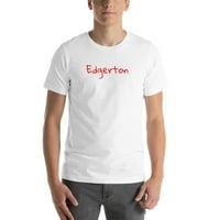 Ръкописна тениска с къс ръкав на Едгертън с неопределени подаръци