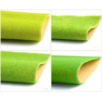 Geege Архитектурно оформление изкуствен мозък килим модел трева мат оформление, 1.3x3.28ft