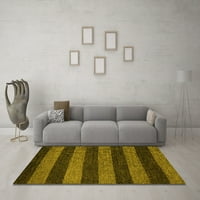Ahgly Company вътрешен правоъгълник ориенталски жълти килими за модерна зона, 2 '3'