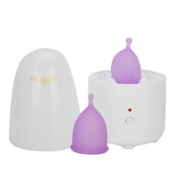 Женствена менструална чаша, удобни за околната среда менструални консумативи, безопасни удобни за женствените жени S + L 1