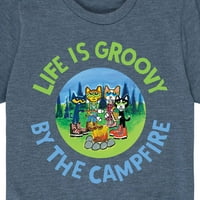 Pete the Cat - Life is Groovy от Campfire - Thddler and Youth Graphic Thris