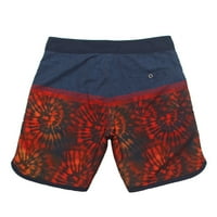Мъжки къси панталони Небрежни класически прилепнали летни шорти за плаж с еластична талия и джобове на разтвор