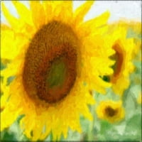 Слънчогледи - Клод Моне - платно или фино печатно изкуство