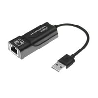 Fairnull Portable USB 2. Кабелен вграден кабелна мрежова карта без задвижване Ethernet адаптер