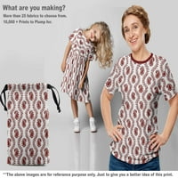 OneOone Silk Tabby Maroon Fabric Block Dress Mattery Fabric Print Fabric край двора