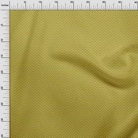 OneOone Cotton Jersey Yellow Fabric Ethnic Block Sewing Craft Projects Fabric отпечатъци по двор