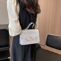 Жени Crossbody чанта ежедневни прозрачни PVC дами чанти прости ясни чанти