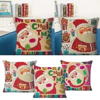 Cushion Case Anti-Scratch коледен стил измива се коледни декорации домашен подарък възглавници за диван многоцветно бельо