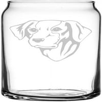 Bull Terrier Dog Тематично оформено всички цели 16oz libbey може стъкло