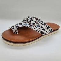 OAVQHLG3B Сандали за жени Просверие ежедневно нов стил плоски сандали удобни плъзгащи се дами летни плажни обувки