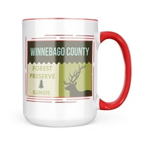 Neonblond National Us Forest Winnebago County Forest Provere Подарък за любители на чай за кафе