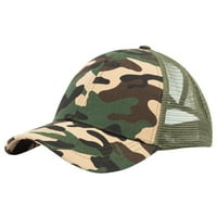 Азрийски клирънс на шапката на външен унизинг бейзболна мрежеста капачка отворен гръб плътно цветна слънчева шапка шапка