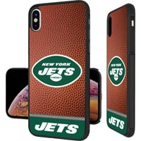 Ню Йорк Джетс iPhone Bump Case с футболен дизайн