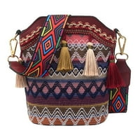 Жени бродирани чанти за рамен