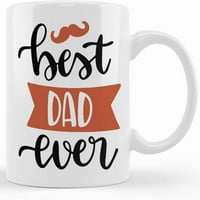 Персонализиран най -добър татко някога халба бащина чаша чаша подарък за татко подарък за рожден ден за татко най -добър татко някога кафе чаша нов татко подарък за стъпка татко стъпка баща, халба за Ден