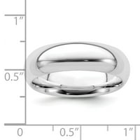 Sterling Silver Comfort Fit Размер на лентата: 6; за възрастни и тийнейджъри; За жени и мъже