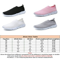 Welliumy дамски леки маратонки спортни чорапи маратонки се приплъзвайте върху обувки за ходене тренировъчни тренировки, работещи удобни мрежести мокаси черни 8