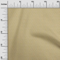 OneOone Cotton Poplin Fabric Chevron Geometric Print Fabric по двор широк