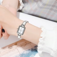 Yohome Casual Fashion Square Dial Малък и изискан женски гривен часовник