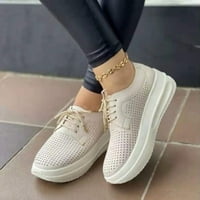 Anuirheih жени обувки дишащи маратонки цвят плътни цветни обувки плюс размер спортни ежедневни обувки 4 $ OFF 2 -ри артикул