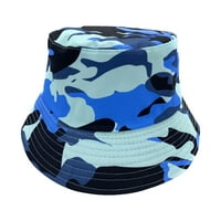Empire Cove Camouflage Print Реверсивна шапка на кофа Рибар капачка Синя камо