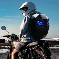 Kidlove LED раница за мотоциклет с програмируем пълен цветен екран водоустойчив раница за езда за мъже