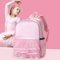 Балетна раница танцова чанта за малко дете момичета чанта гимнастика йога джаз чанта за съхранение