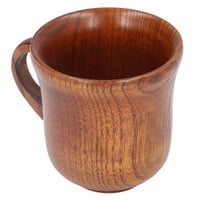 Domqga чаша за кафе, 300мл дървена чаша с дръжка топлинна изолация кафе чаша чаша чаша за домакински офис, чаша за кафе