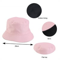 Sayhi Unise Double Side Wear Bervible Bucket Hat Trendy памук