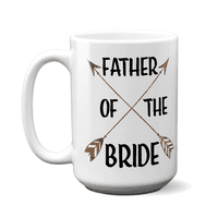 Баща на The Bride Coffee Mug Чая чаша сватбена идея за подарък