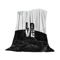 SKPABO Свети Валентин Любов одеяло зимно удебеляване цифрово отпечатано фланелно домашно одеяло вдъхновяващ подарък