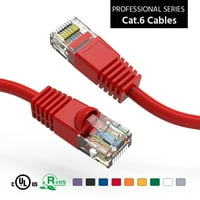 15 фута CAT UTP Ethernet Network Booted Cable Red, Pack
