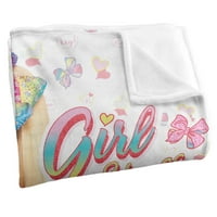 Jojo Siwa одеяло, 36 x58 момиче неща копринено докосване супер меко одеяло за хвърляне