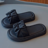 DMQUPV Little Kid Slipper House Flippers Уютни отворени Toe Home Shoes Удобно лято на закрито накрито на открито на дете на закрито обувки за обувки розово 3.5