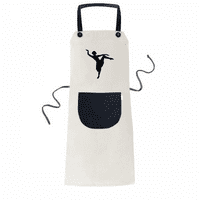 Dance Dancer Performance Art Sports Престилка регулируема памучна лента за барбекю за барбекю в кухня
