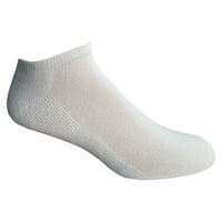 „Nbulk Womens Womels Tholesale Cotton No Show Sport чорапи - Бели спортни чорапи за глезени за жени - 9- - пакет