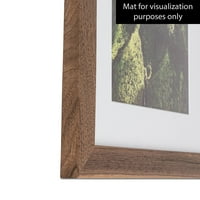 Arttoframes Light Walnut Picture Frame, кафява рамка на плаката за дърво