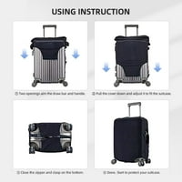 Протектор за покритие на багаж за пътуване, куфар за куфар за любов към багаж, голям размер, голям размер