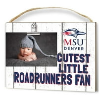 Denver Roadrunners 8 '' 10 '' най -сладък малко изветрял лого на логото кадър фото рамка