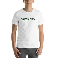 Тениска с къс ръкав на Camo Green City с неопределени подаръци