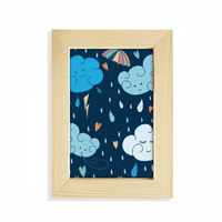 Облак чадър Rain Heart Desktop Display Photo Frame Picture Art Painting