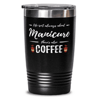 Пияч на кафе маникюриране 20oz Tumbler Travel Mug Смешен естетик подарък
