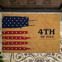HXROOLRP Подови рогозки за дома на закрито враг за независимост Ден юли Денят на независимостта на открито на закрито и на открито кухня за баня на пода Подарък за патриот